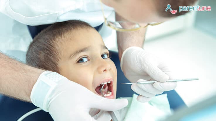 Dental plaque in children