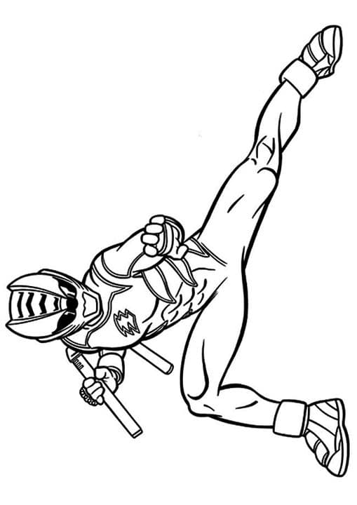 Side Pose Power Ranger